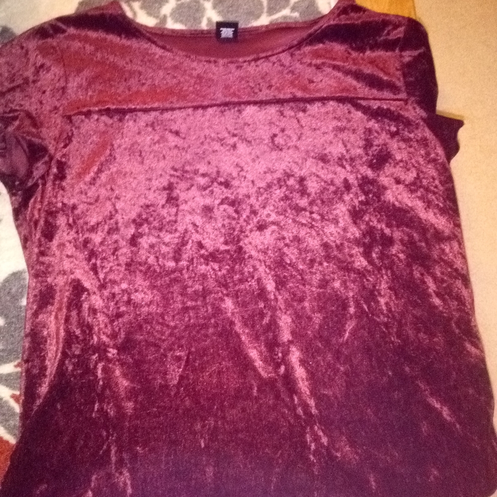 Velvet shirt